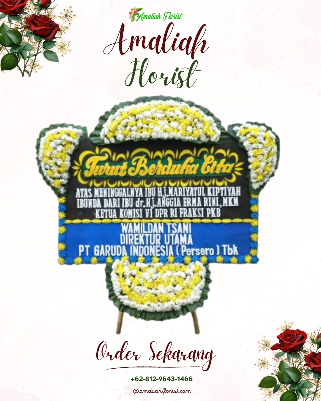 Papan Bunga Duka Curahdami